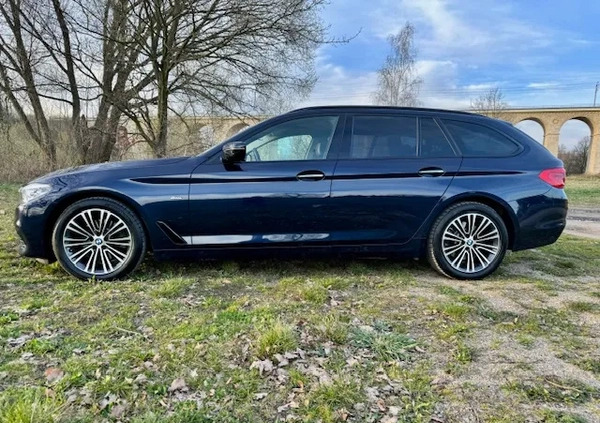 BMW Seria 5 cena 95900 przebieg: 155107, rok produkcji 2017 z Bolesławiec małe 436